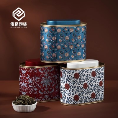 通用圆罐茶叶罐包装茶叶铁罐红茶绿茶金属密封食品级马口铁空罐图2