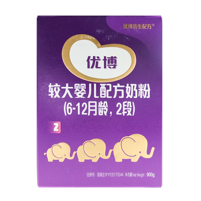 圣元 SUPER 优博较大婴儿配方奶粉2段 900g图6