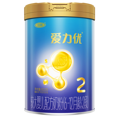 三元爱力优较大婴儿配方奶粉2段(6-12个月) 800g/罐图2