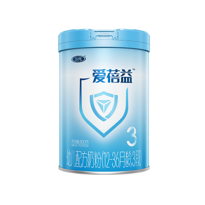 三元 爱蓓益幼儿配方奶粉3段 (12-36月)  800g/罐图2