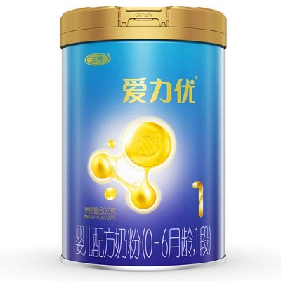 三元爱力优婴儿配方奶粉1段(0-6个月) 800g/罐图2