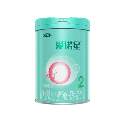三元 爱诺星较大婴儿配方奶粉2段(6-12月) 800g/罐图2