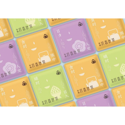 潮香堂绿奇楠沉香叶茶（叶类代用茶）精品装 105g（5g*21）图4