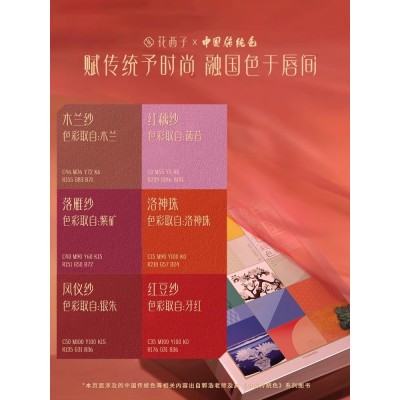花西子小黛纱唇纱不掉色丝绒哑光口红唇釉女生日礼物送女朋友礼盒图3