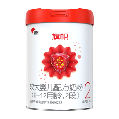 君乐宝 旗帜2段较大婴儿配方奶粉 800g图5