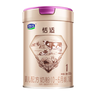 君乐宝 恬适婴儿配方奶粉1段 850g图5