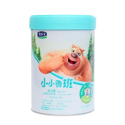 君乐宝 小小鲁班诠力爱儿童配方奶粉4段 800g图5