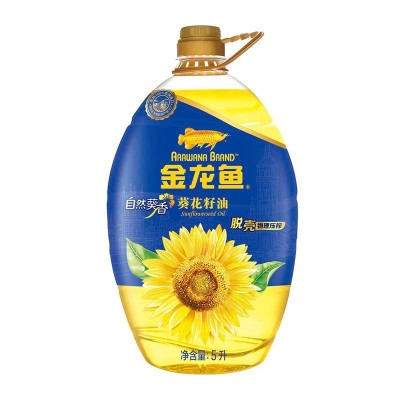金龙鱼葵花油一级压榨5L/桶图2