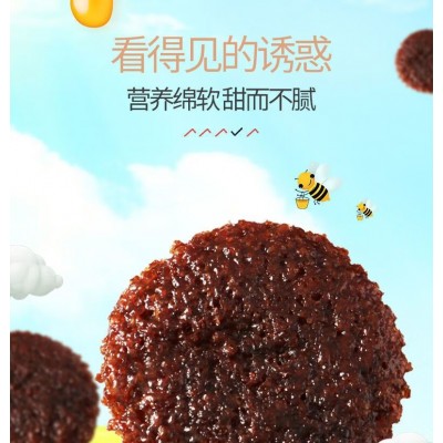 比比赞（BIBIZAN）蜂巢蛋糕 500g*1箱 整箱装图3