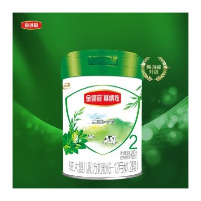 伊利 金领冠 塞纳牧系列 较大婴儿配方奶粉 2段 (6-12个月婴儿适用) 280g/罐图2