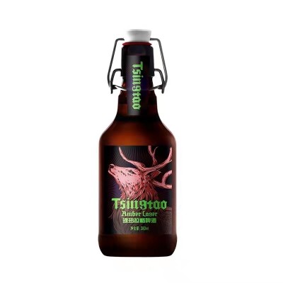 青岛啤酒琥珀拉格380ml*12瓶13.8度高端包邮图2