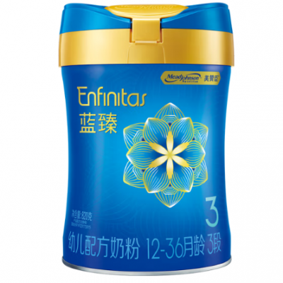 美赞臣蓝臻 3段 幼儿配方奶粉罐装（12-36月龄适用）820g*3罐图2