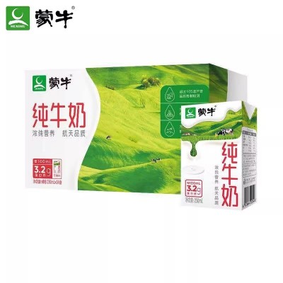 蒙牛纯牛奶250mL24图1