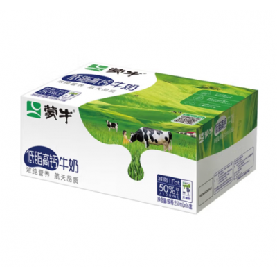 蒙牛低脂高钙牛奶利乐包250ml×16盒图4