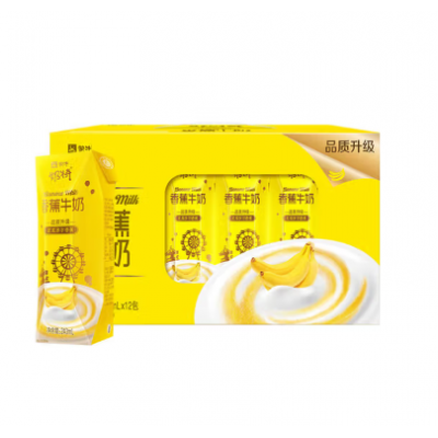 蒙牛奶特香蕉牛奶 243ml12图1