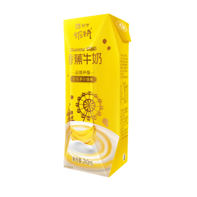 蒙牛奶特香蕉牛奶 243ml12图2