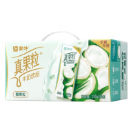 蒙牛真果粒牛奶饮品（椰果粒）250g*12盒/箱