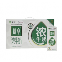 蒙牛臻享浓牛奶苗条包250ml×10包整箱