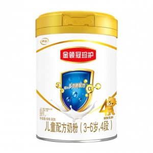 伊利 奶粉 金领冠珍护系列儿童配方奶粉4段 (3-6岁，4段) 900克/罐