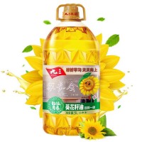 九三致青春葵花籽油物理压榨一级5L