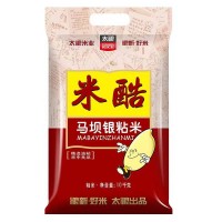 太粮米酷马坝银粘米 精选油粘米中良品 10kg