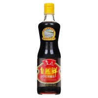 鲁花自然鲜红烧酱油500ml*4