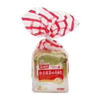 美焙辰红豆抹茶吐司面包 300g