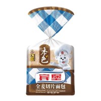 宾堡本色全麦切片面包 400g