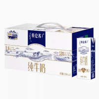 蒙牛特仑苏纯牛奶 250ml*12盒/箱3.6g蛋白含量