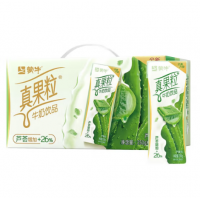 蒙牛真果粒牛奶饮品（芦荟粒）250g*12盒/箱