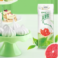 蒙牛真果粒红柚四季春口味酸奶饮品 240g*12瓶/箱