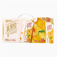 蒙牛真果粒牛奶饮品（黄桃）250g*12盒/箱