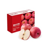 烟台红富士苹果12个礼盒   净重2.1kg