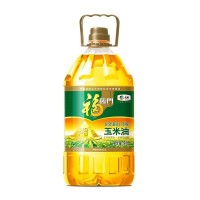 福临门黄金产地玉米胚芽油黄金产地，健康好油5L/桶