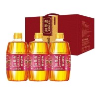 胡姬花金衣玉食古法花生油传承古法双料，压榨技艺精髓900ml*3礼盒