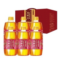 胡姬花金衣玉食古法花生油传承古法双料，压榨技艺精髓900ml*6礼盒