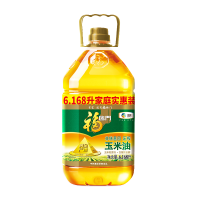 福临门黄金产地玉米油黄金产地，健康好油6.168L/桶