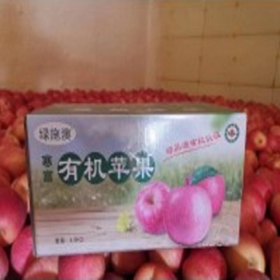 辽宁地区产 有机苹果 75-80# 7斤装（约20粒）图1