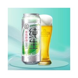 青岛啤酒纯生500ml*12听8度易拉罐装黄啤酒小麦啤酒整箱特价图2