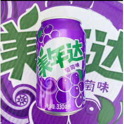 百事美年达330ml(橙/青苹果/葡萄/百香果菠萝)整箱 多种口味 多种规格可选图2