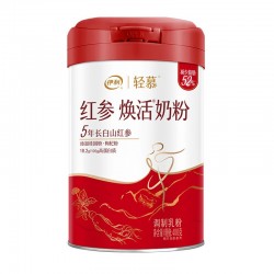 伊利奶粉400g 女士成人奶粉 营养早餐冲饮牛奶粉 红参罐装*2礼盒+高钙高蛋白图4