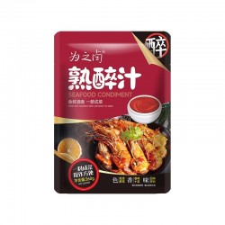 熟醉汁为之卤海底捞小龙虾调料 醉虾醉蟹海鲜调味料花雕醉卤汁 260g*10袋图5