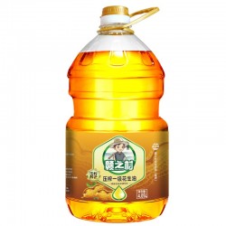 赣之村压榨一级花生油家用食用油纯正花生油桶装4.05L/桶图4