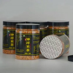 吴金林钟祥米茶炒大米玄曲米茶糙米茶低脂代餐湖北荆门特产米茶500g/罐图6