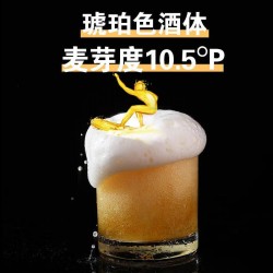轩博精酿啤酒德系工艺啤酒整箱易拉罐330ml*24听白啤熟啤罐装扎啤图5