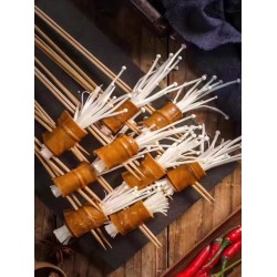泡泡豆干起泡牛皮豆干火锅食材商用批发顾县豆腐干薄重庆烧烤串串5张图5