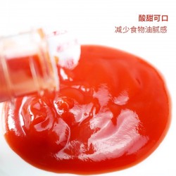 百家鲜番茄沙司250g*20瓶商用番茄酱意大利面酱挤压瓶手抓饼薯条图5