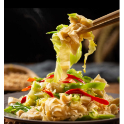 河南土特产满天下黄豆豆皮500g/袋图3