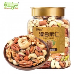 鲜记 混合果仁348g/罐图8