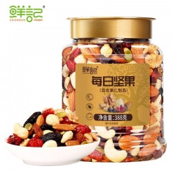 鲜记每日坚果388g/罐图5
